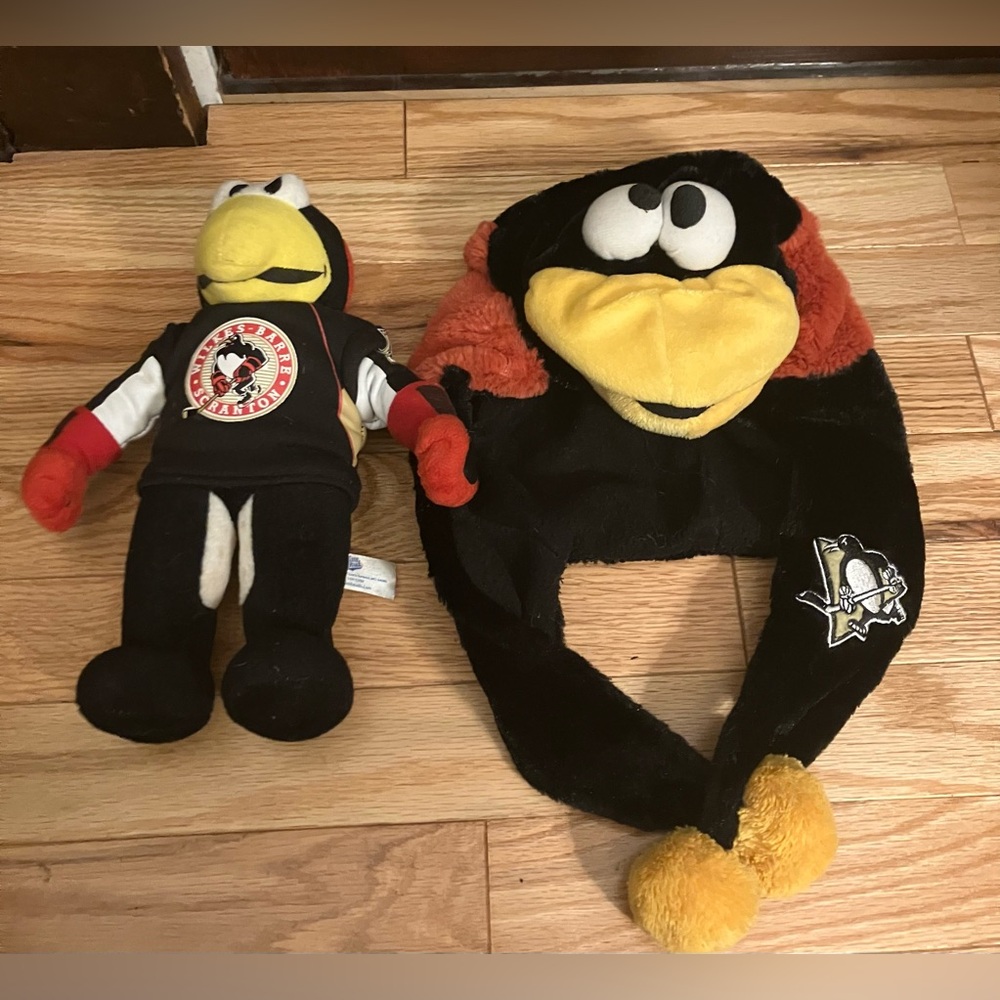 Scranton Wilkes Barre Tux penguin and hat